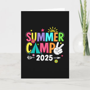 Sommercamp 2025 Camping Lagerfeuer Sommerferien  Karte