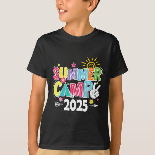Sommercamp 2025 Sommerferien passende Familie G T-Shirt