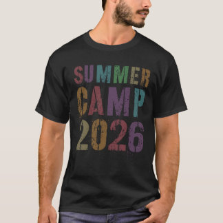 Sommercamp 2026 Camping-Gastgeber-Mitarbeiter Vibe T-Shirt