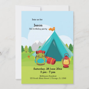 Sommercamp Einladung