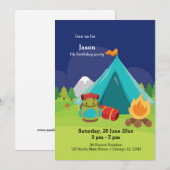 Sommercamp Einladung (Vorne/Hinten)