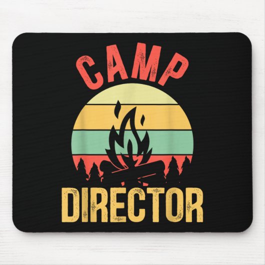 Sommercamp Leiter Betreuer Camper Mousepad (Vorne)