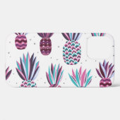 Sommercamps: Ananas Muster, farbenfrohe Punkte Case-Mate iPhone Hülle (Rückseite (Horizontal))