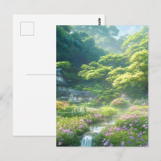 Sommercharme Postkarte (Vorne/Hinten)