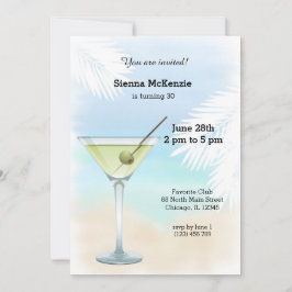 Sommercocktail Einladung