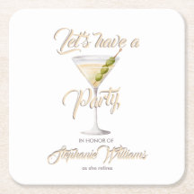 Sommercocktail-Party für Frauen im Ruhestand