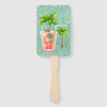 Sommercocktail unter den Palmen