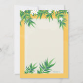 Sommercocktails Einladung (Rückseite)