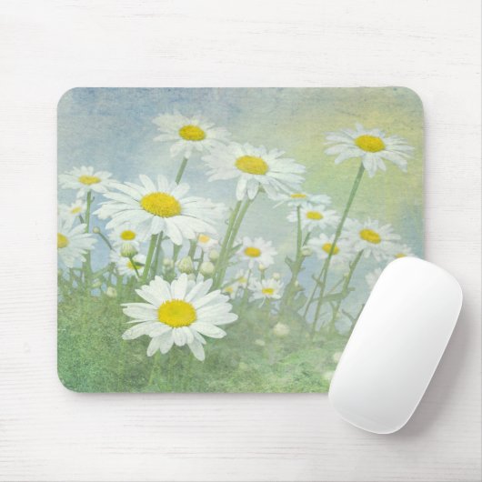 Sommerdaisfeld Mousepad (Mit Mouse)
