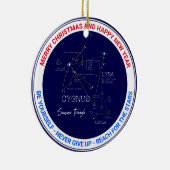 Sommerdreieck der Nordhalbkugel Keramik Ornament (Rechts)