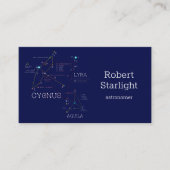 Sommerdreieck der Nordhalbkugel Visitenkarte (Vorderseite)