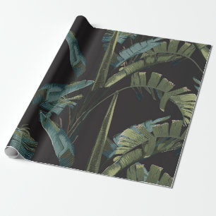 Sommerdruck. Dschungel Regenwald. Geschenkpapier