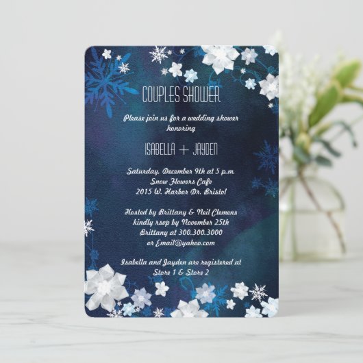 Sommerdusche Einladung (Stehend Vorderseite)