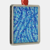 Sommerdusche Silbernes Ornament (Rechts)