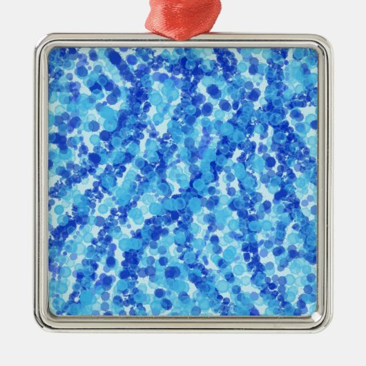 Sommerdusche Silbernes Ornament (Vorne)