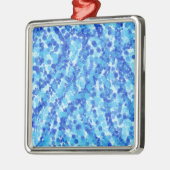 Sommerdusche Silbernes Ornament (Links)