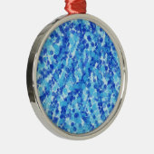 Sommerdusche Silbernes Ornament (Rechts)