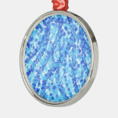 Sommerdusche Silbernes Ornament (Links)