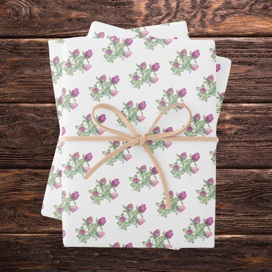 Sommerduschelblumenhochzeit Geschenkpapier Set