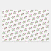 Sommerduschelblumenhochzeit Geschenkpapier Set (Vorderseite 2)