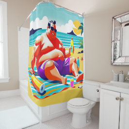 Sommerduschvorhang Duschvorhang