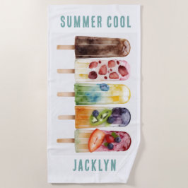 SOMMERE COOLE, FARBHAFTE POPSCS STRANDTUCH