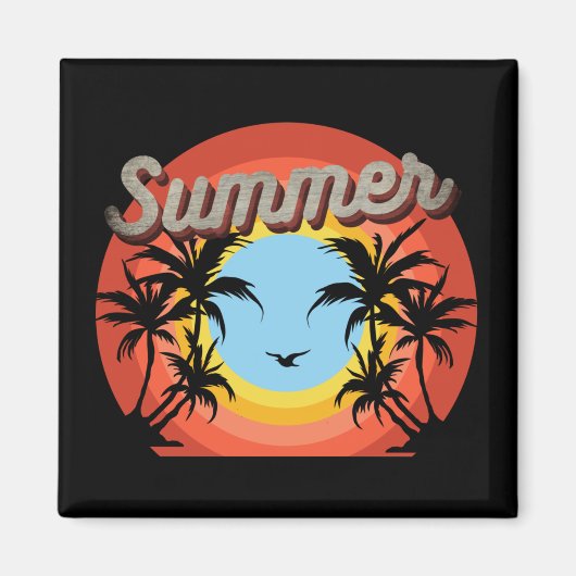 SOMMERE VINTAGE NATUR MAGNET (Vorne)