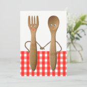 Sommereinladungen für Polterabend Einladung (Stehend Vorderseite)