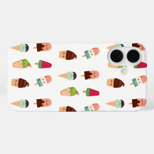 Sommereis Case-Mate iPhone Hülle (Rückseite (Horizontal))