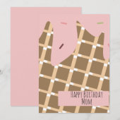 Sommereis Creme Cone Driving Pattern Geburtstag (Vorne/Hinten)
