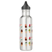 Sommereis Edelstahlflasche (Links)