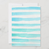 Sommereis Pop Geburtstagsparty Einladung (Rückseite)