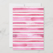 Sommereis Pop Geburtstagsparty Einladung (Rückseite)