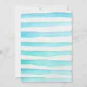 Sommereis Pop Geburtstagsparty Einladung (Rückseite)