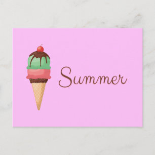 Sommereis Postkarte
