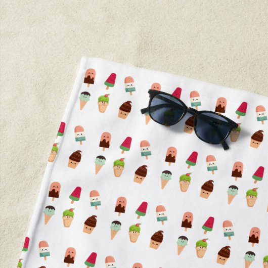 Sommereis Strandtuch (Beispiel)