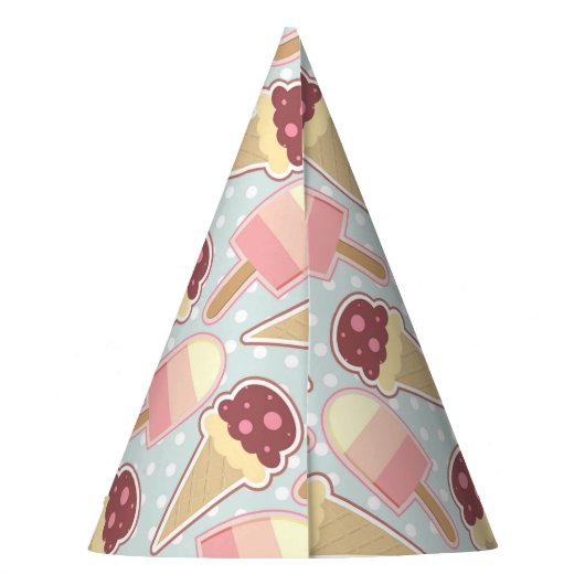 SommerEiscreme Partyhütchen (Rückseite)