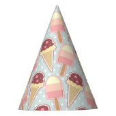 SommerEiscreme Partyhütchen (Vorderseite)