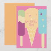 Sommereiscreme Varieté Sprinkles Geburtstag (Vorne/Hinten)