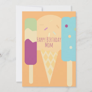 Sommereiscreme Varieté Sprinkles Geburtstag