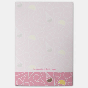 Sommereiskrebsmuster Post-it Klebezettel