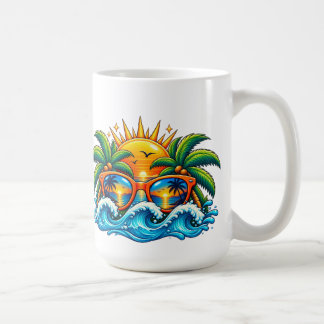 Sommererinnerungen an kaffeetasse