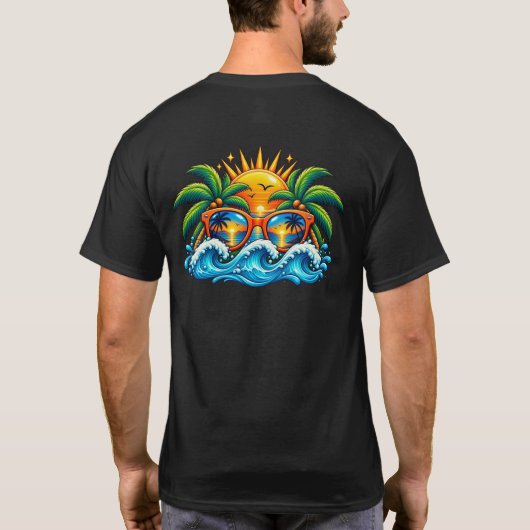 Sommererinnerungen an T-Shirt (Rückseite)