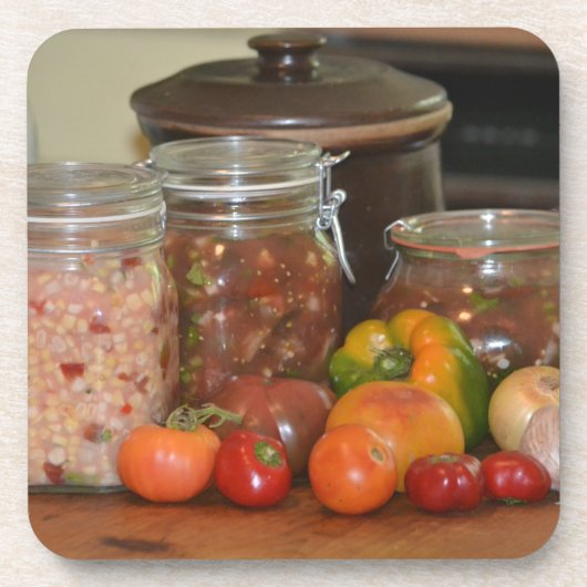 Sommerernte Getränkeuntersetzer (Vorderseite)