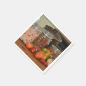 Sommerernte Serviette (Ecke)