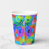 Sommerexotisches Obst Pappbecher (Rechts)