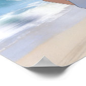 Sommerfahrradposter Poster (Ecke)
