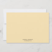 Sommerfarbe gedreht Schwimmbad Sandalen Party Einladung (Rückseite)