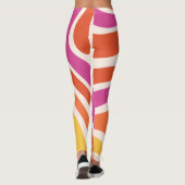 Sommerfarbe Leggings (Rückseite)