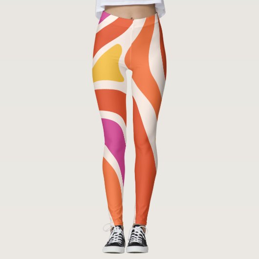 Sommerfarbe Leggings (Vorderseite)